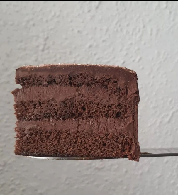 Torta de chocolate trozo